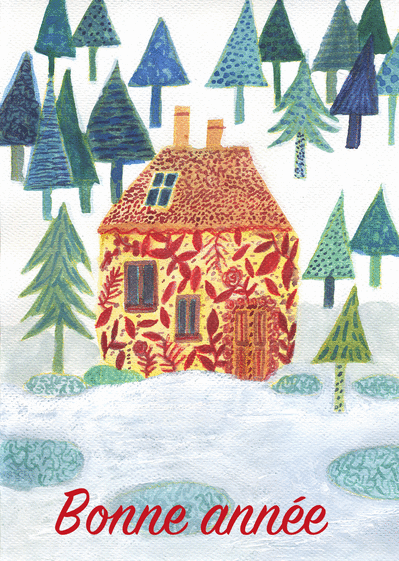 Carte Bonne Année 2021 Petite Maison Dans La Neige : Envoyer une Carte Carte Bonne Année 2021 Petite Maison Dans La Neige : Envoyer une Carte